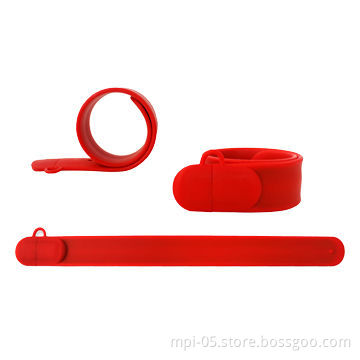 Belt-shaped USB flash drives